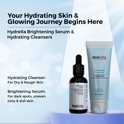 Hydrella Hydrating Cleanser & Brightening Serum combo